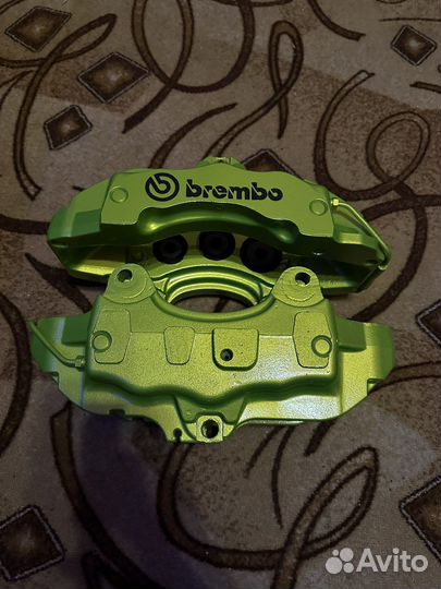 Тормоза на Subaru 6 поршневые Brembo z17, z18