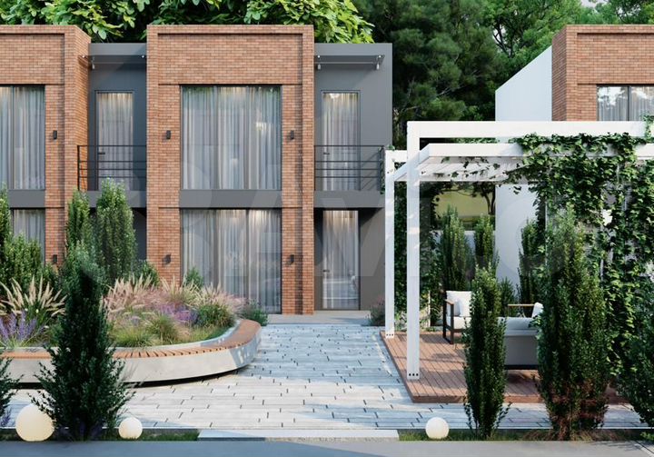 Таунхаус 95 м² на участке 2 сот.