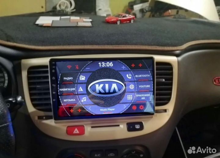 Магнитола + камера Kia Rio 2