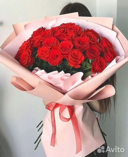 Длинные высокие розы 110 150 160 180 200 см