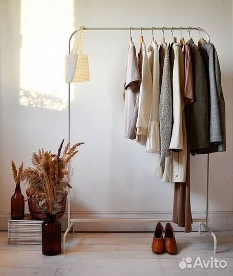 Икеа мулиг, Напольная вешалка, белый, новая