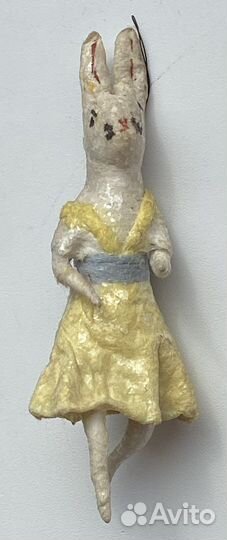 Ватные елочные игрушки СССР