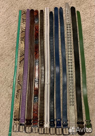 Мужской кожаный ремень