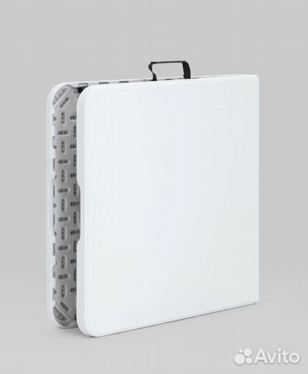 Стол пластиковый-чемодан 122х61х74см