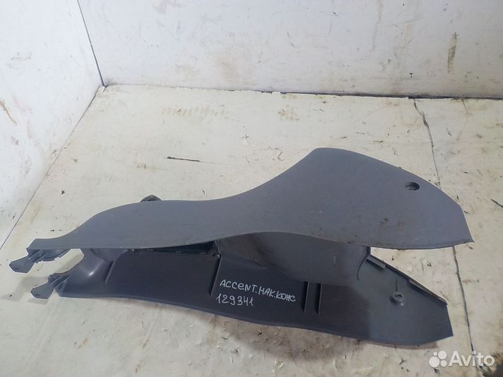 Накладка центральной консоли hyundai accent