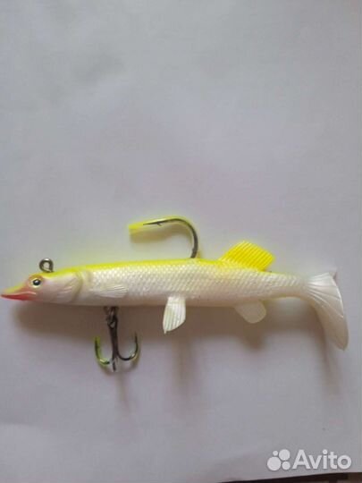 Оснащённые силиконовые приманки и блесна