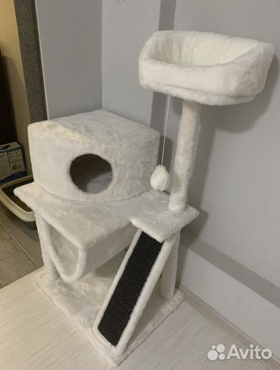 Новый. Игровой комплекс/Домик для кошек/Когтеточка