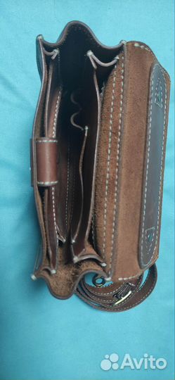 Кожаная мужская сумка