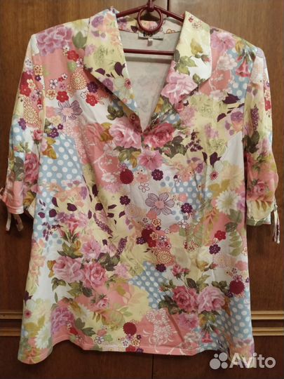 Кофточка женская цветная р. 54