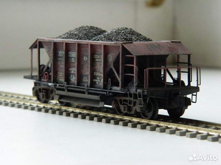 Хопперы-дозаторы ржд. Масштаб H0 1/87