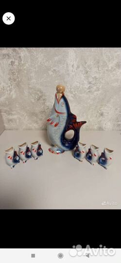 Графины Рыбка СССР