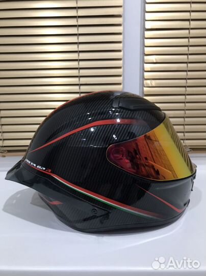 Мотошлем agv pista размер 57-58 реплика