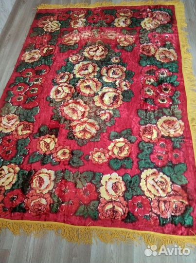 Плюшевый ковер СССР