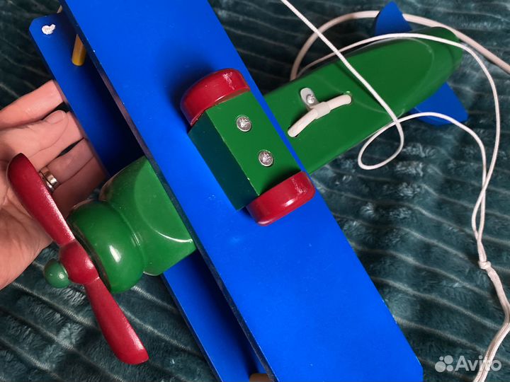 Светильник в детскую комнату, дерево