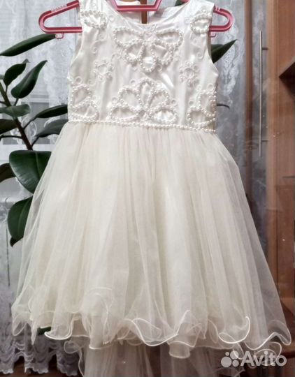 Праздничное платье для девочки 110 116 122