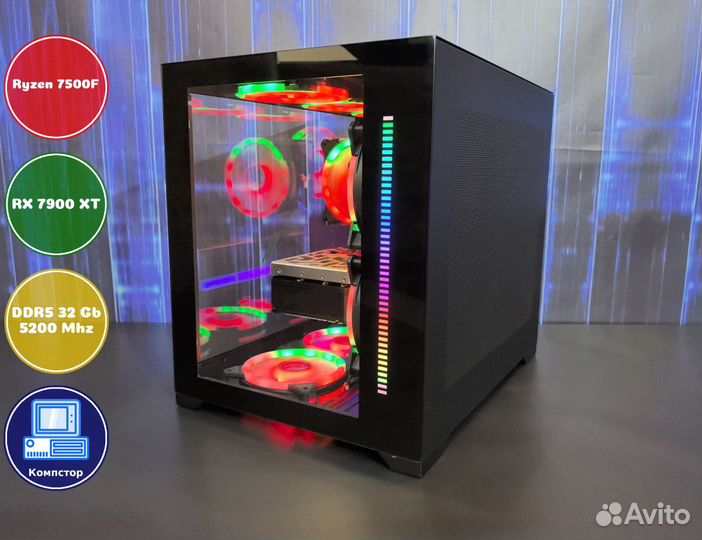 Системник игровой AMD7500F-RX7900XT-32DDR5-AGY-A620