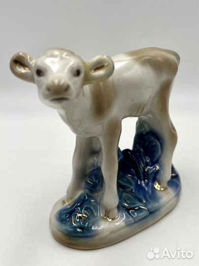 Теленок Гжель СССР