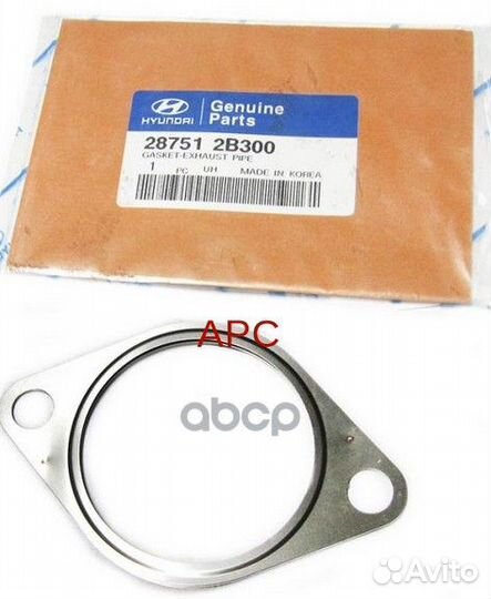 Прокладка выхлопной трубы 287512B300 Hyundai-KIA