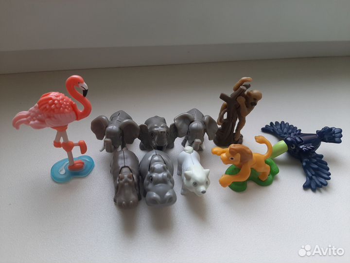 Игрушки из киндера пакетом 50+шт