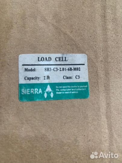Тензодатчик Sierra SH3 S-образный SH3-С3-2t-3B-M02