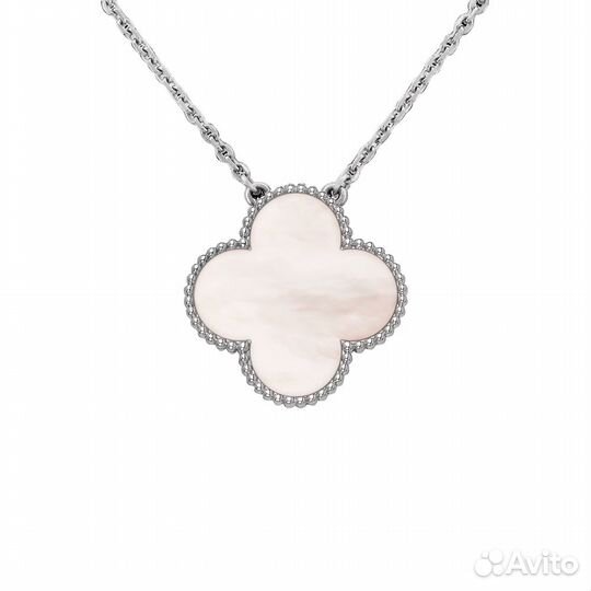 Подвеска Van Cleef & Arpels Magic Alhambra White gold Mother-of-pearl vcarn32200