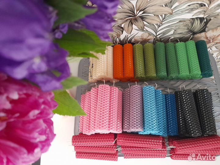 Свечи из вощины