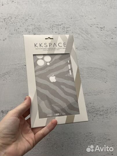 Чехол виниловая наклейка на iPhone 13 Pro kkspace