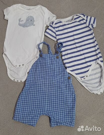 Пакет одежды для мальчика 74 80