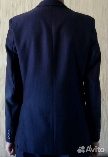 Школьный пиджак синий, р.176