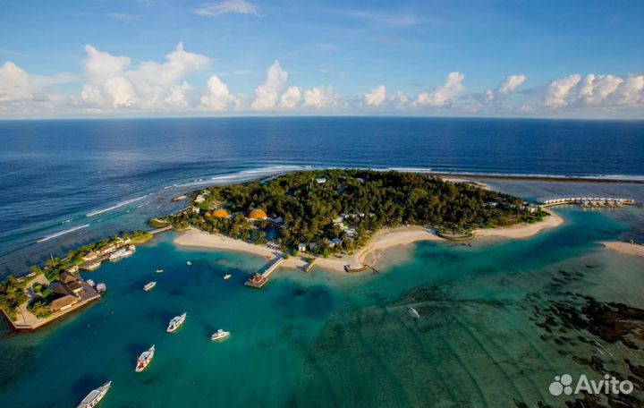 Турпутевка на Мальдивы на 7 нч. отдых в отеле 4*