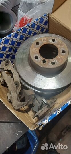 Бмв е39 передние суппорта и диски