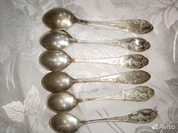 Чайные ложки мельхиор СССР