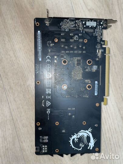 Видеокарта Msi 1650 gaming x