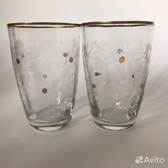 Хрусталь с позолотой СССР