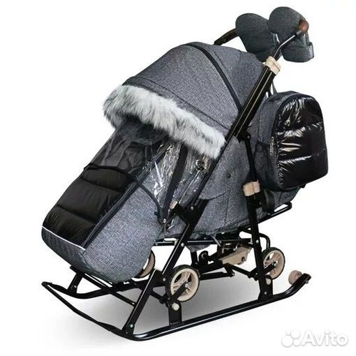 Санки-коляска Galaxy Glory Gloss