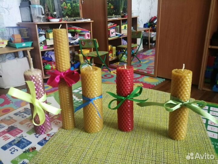 Восковые свечи