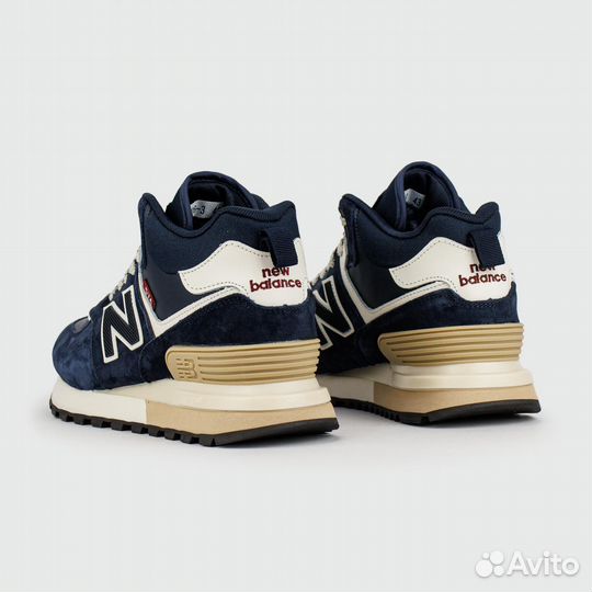 Кроссовки New Balance 574 Mid Blue / White