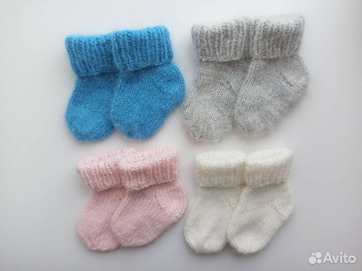 Носочки детские вязаные