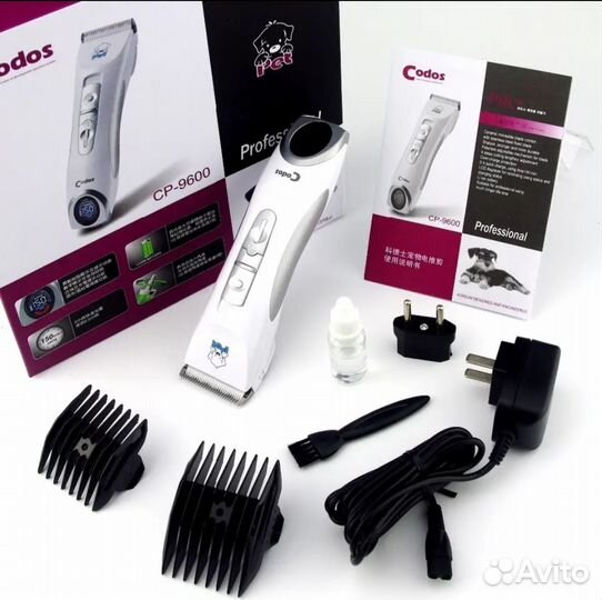 Машинка для стрижки животных Codos 9600 (новая )