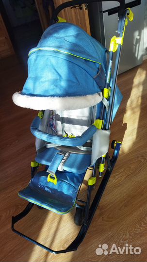 Продам Детские санки- коляска бу