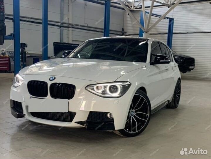 Клыки BMW 1 F20 F21 дорест M-пакет черные