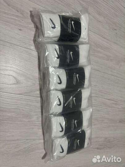 Носки Nike M 6 пачек
