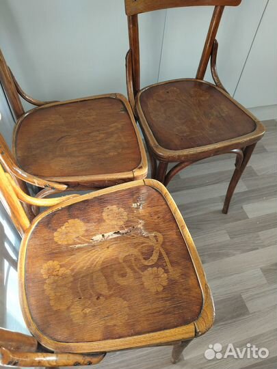 Стулья Венские 4шт СССР Винтаж Ретро
