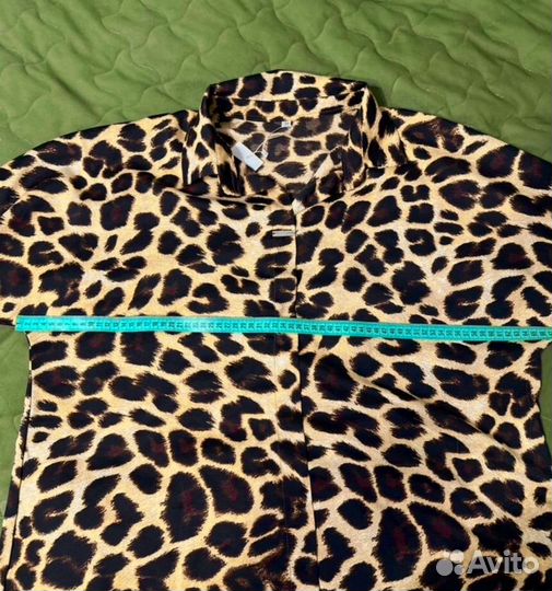 Леопардовая рубашка 58