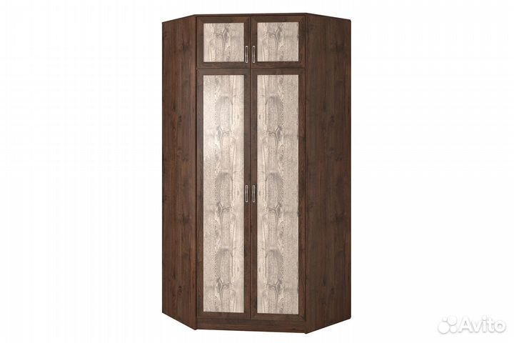 Шкаф угловой двухстворчатый 