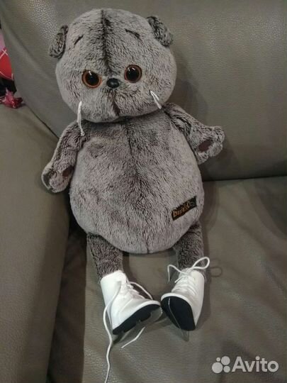 Кот Басик фигурист