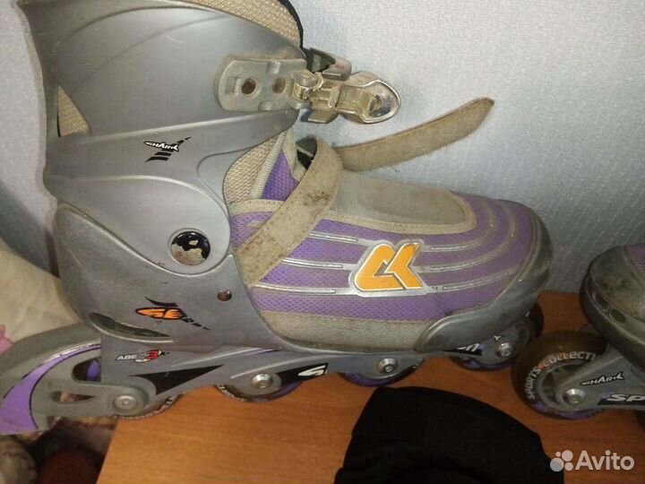 Роликовые коньки раздвижные