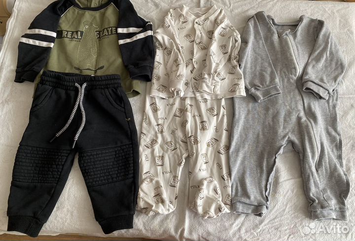 Пакет вещей на мальчика 68-74