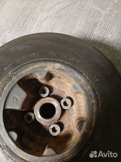 Шкив (демпфер) коленвала Audi 100 (C4) 1991-1994