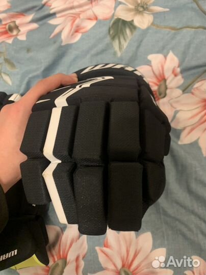 Краги хоккейные размер 15